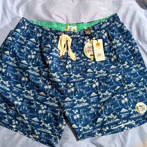 Men's Spicy Tuna Swim Shorts Size 3XL
